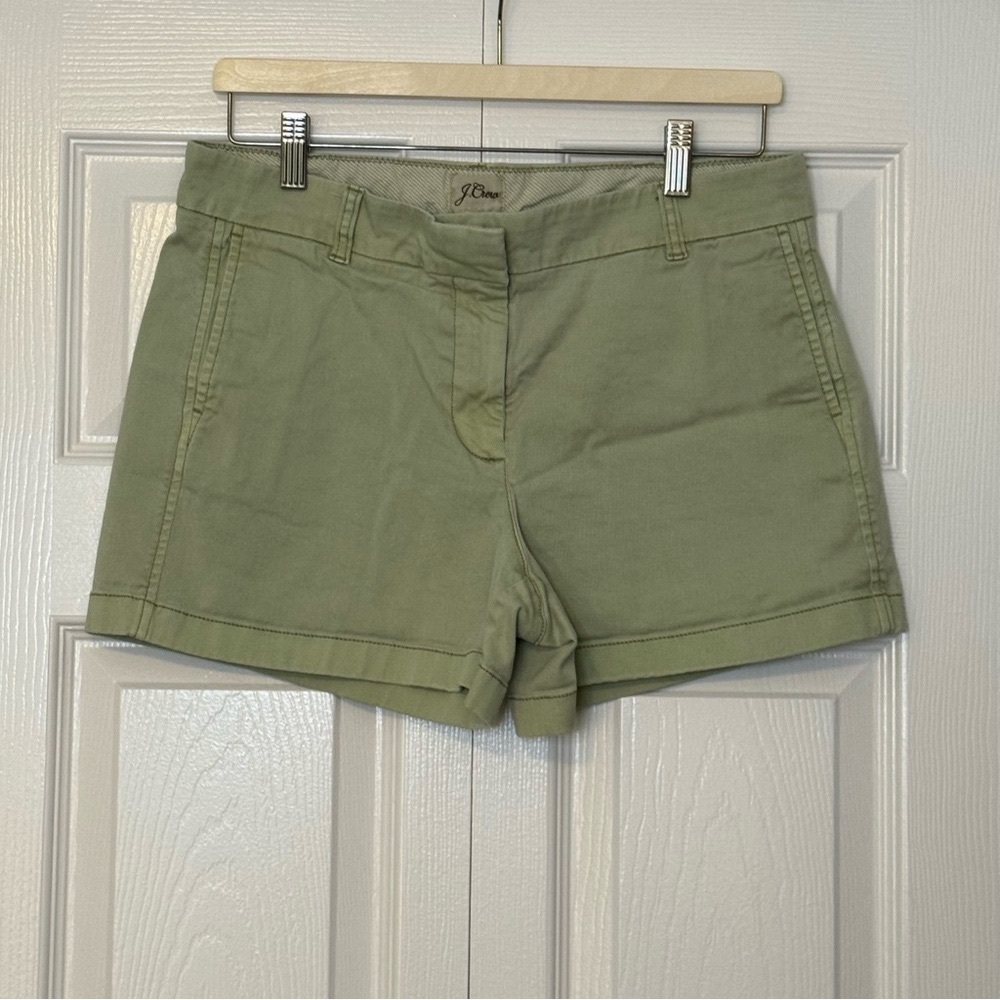J. Crew Olive Cargo Shorts for Women